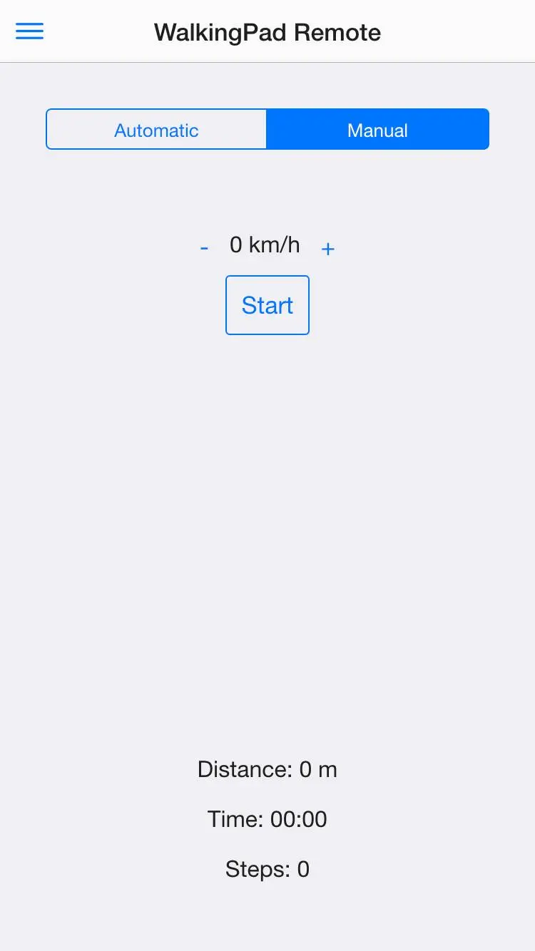 WalkingPad Remote screenshot 1